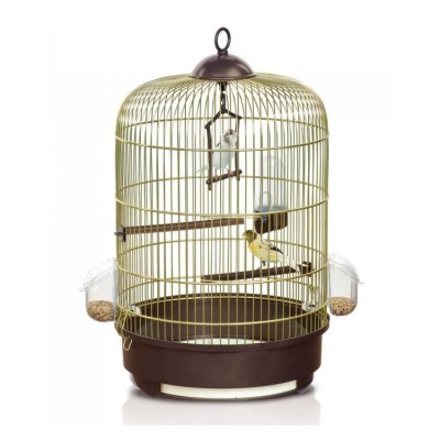 Imac Milly Bird Cage Brown Complete Home